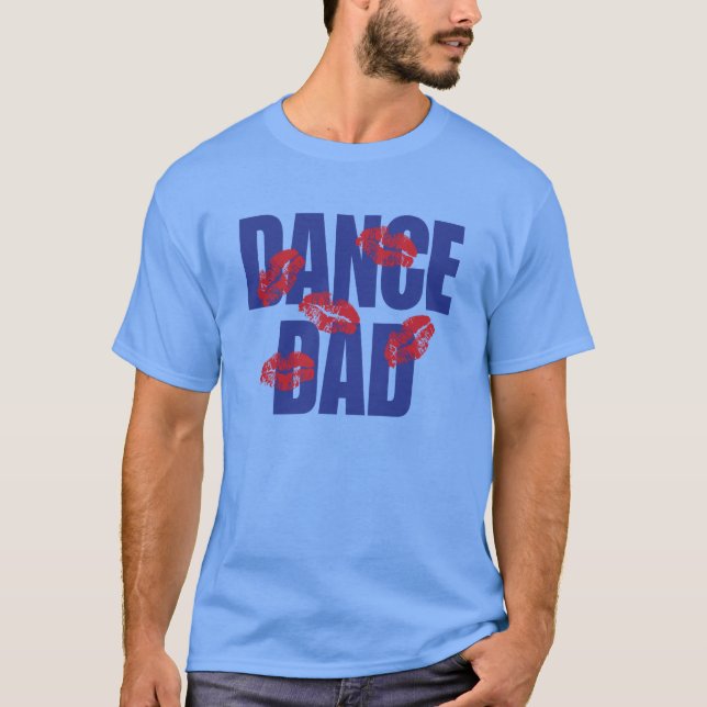T-shirt Papa de danse (Devant)