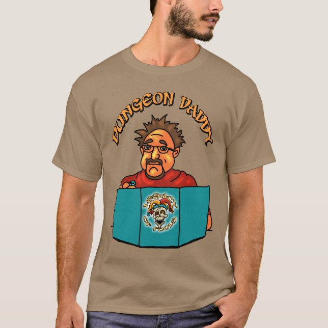T-shirt papa de donjon. L'Héritage Des Fools (Devant)