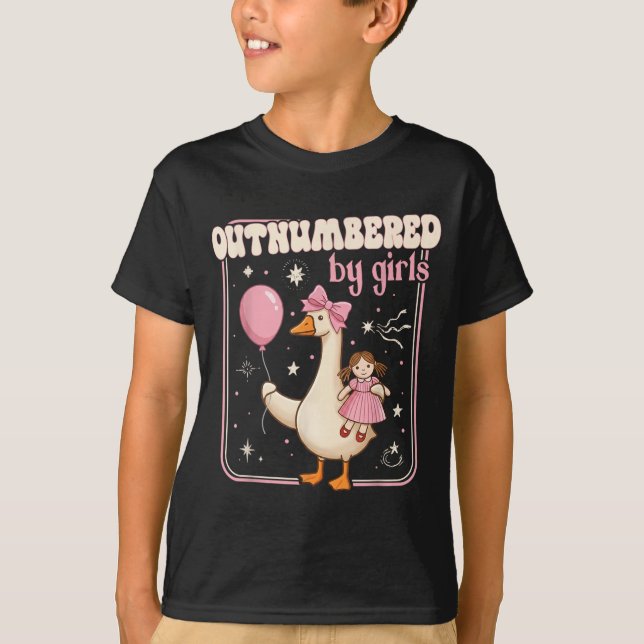 T-shirt Papa de fille (Devant)