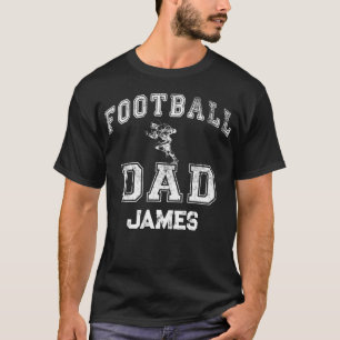 T-shirt Papa de football