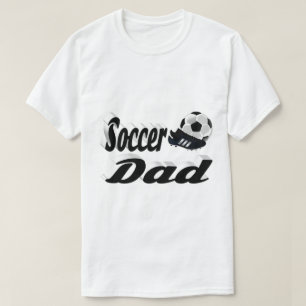 T-shirt papa de football