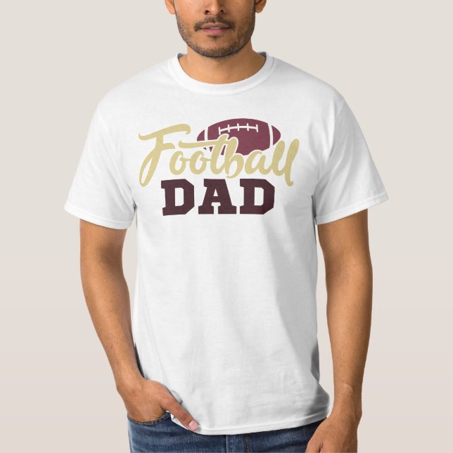 T-shirt Papa de football (Devant)