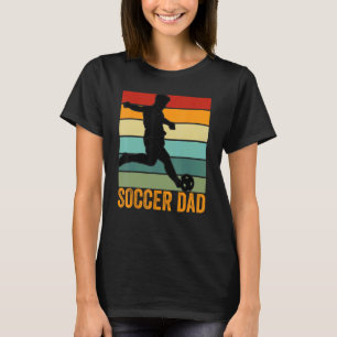 T-shirt Papa de football, Soccer drôle Vintage