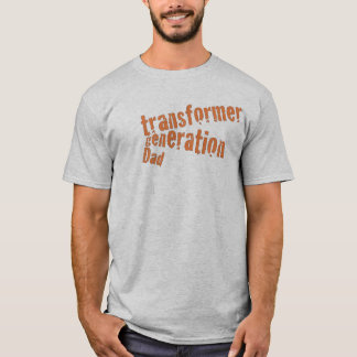 T-shirt Papa de génération de transformateur