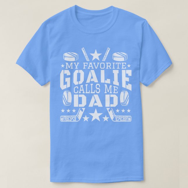 T-shirt Papa de hockey (Design devant)