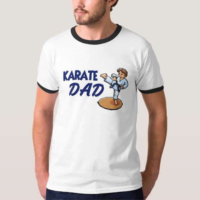 T-shirt Papa de karaté (Devant)