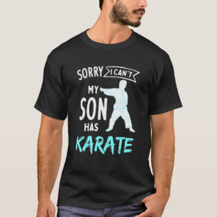 T-shirt Papa de karaté pour maman de taekwondo Mon fils a
