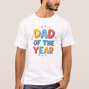 T-shirt Papa de l’année - Drôle cadeau de fête du Père