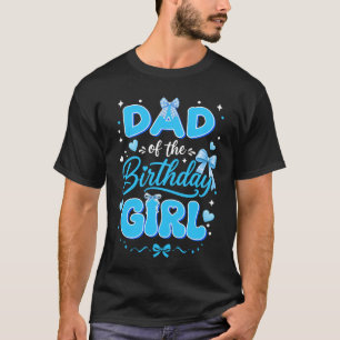 T-shirt Papa de la fille d'anniversaire Famille Coquette N