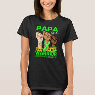 T-shirt Papa De La Main D'Un Guerrier Le Tube Nural Déplaî