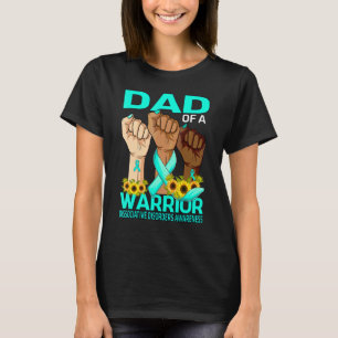 T-shirt Papa De La Main D'Un Guerrier Troubles Dissociatif