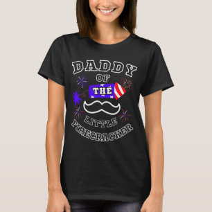 T-shirt Papa de la petite barbe de pétard papa 4 e de