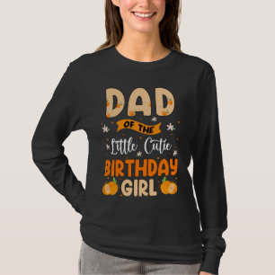 T-shirt Papa de la petite Cutie Anniversaire fille Sweet O