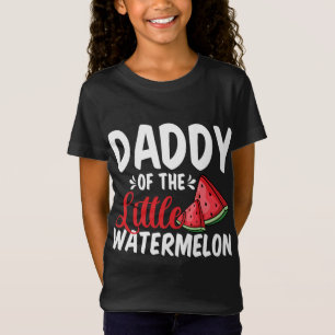 T-Shirt Papa De La Petite Famille De Fruits D'Été De Pastè