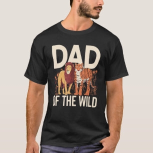 T-shirt Papa De L'Amoureux des animaux Sauvage Gardien Ani