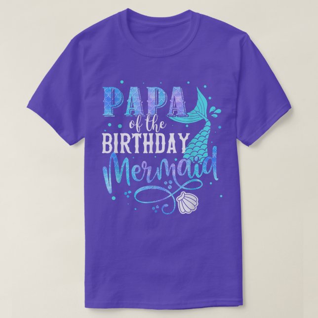 T-shirt Papa De L'Anniversaire Fête De Correspondance Fami (Design devant)