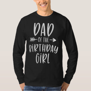 T-shirt Papa De L'Anniversaire Fille Papa & Fille Annivers