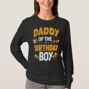 T-shirt Papa De L'Anniversaire Garçon Anniversaire Travail