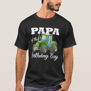 T-shirt Papa de l'Anniversaire Tractor ferme jumelage de t