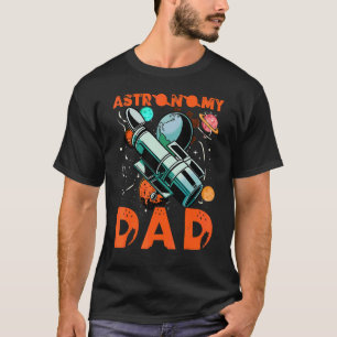 T-shirt Papa de l'astronomie