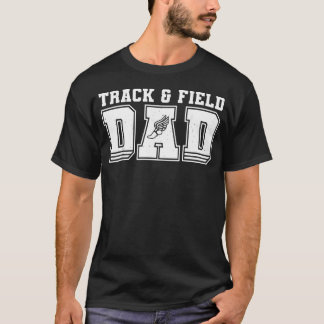 T-shirt Papa de l'athlétisme Fête des pères sport
