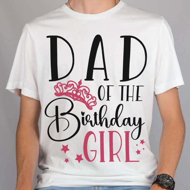 T-shirt Papa de l'Escouade de fille d'anniversaire Corresp (Créateur téléchargé)