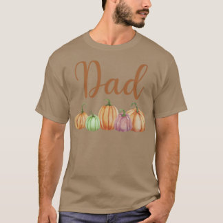 T-shirt Papa de Little Citrouille Premier anniversaire Aut