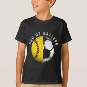 T-shirt Papa de Llers père fils joueur de Softll Soccer en