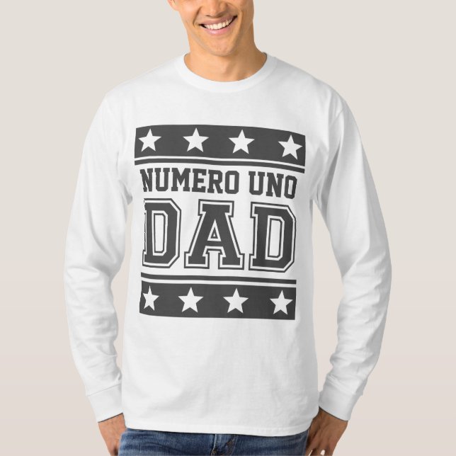 T-shirt Papa de l'ONU de Numero (Devant)