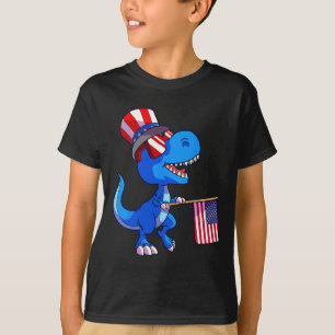 T-shirt Papa de lutte Drapeau américain 4 juillet Fête des