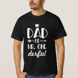 T-shirt Papa De M. Onederful