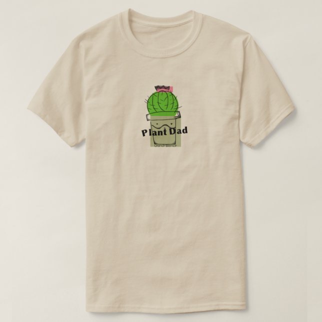 T-shirt Papa de plante (Design devant)