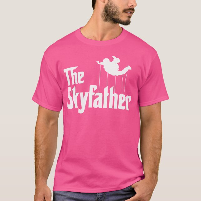 T-shirt Papa De Plongée En Ciel Pour Les Plongeurs (Devant)
