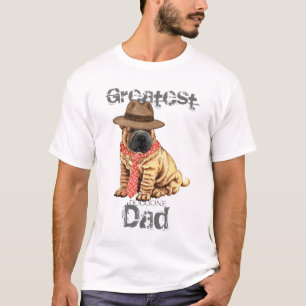 T-shirt Papa de Shar-Pei