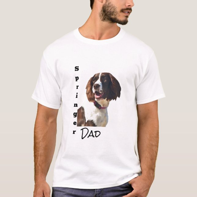 T-shirt Papa de Springer (Devant)