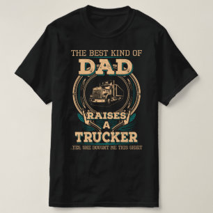 T-shirt Papa de Trucker fier