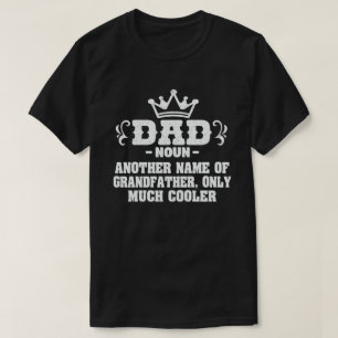 T-shirt Papa Définition Drôle Signification Cool Fête d