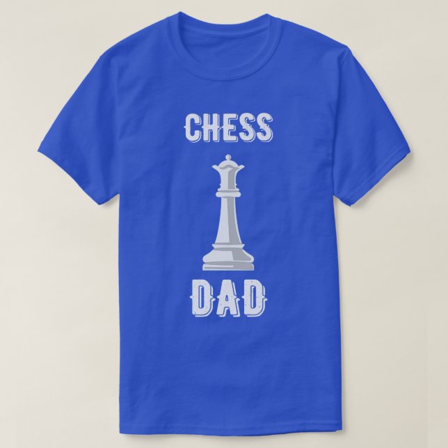 T-shirt Papa des échecs (Design devant)