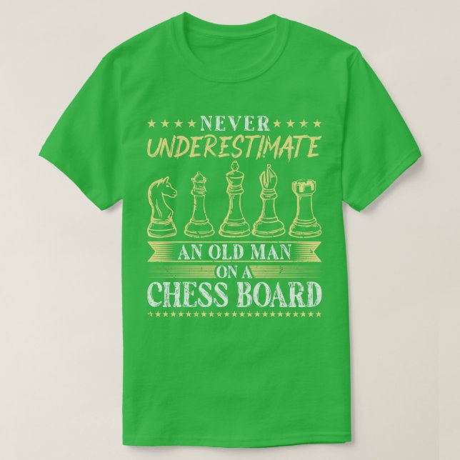 T-shirt Papa des échecs (Design devant)