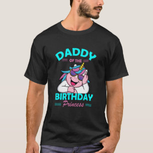 T-shirt Papa Des Princes D'Anniversaire