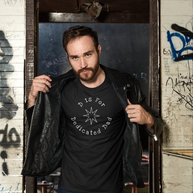 T-shirt Papa dévoué (Créateur téléchargé)