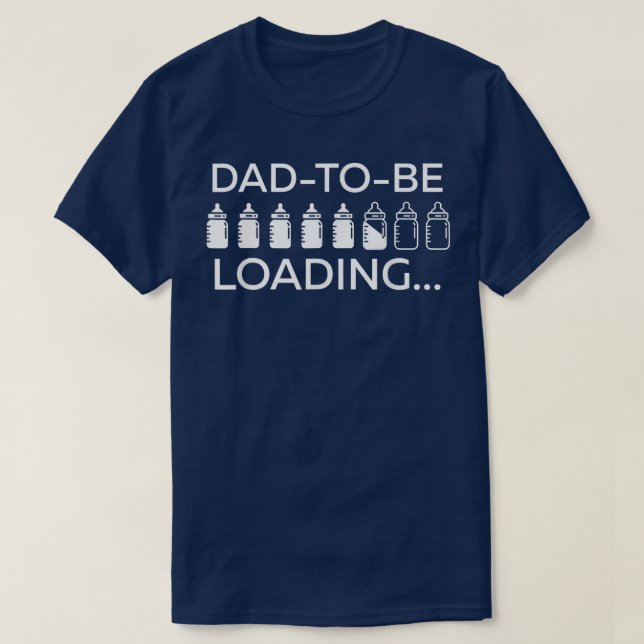 T-shirt Papa Devrait Charger Le Père Epect Grossesse Drôle (Design devant)
