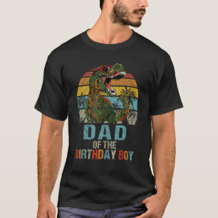 T-shirt Papa Dinosaure De La Famille De Correspondance Du