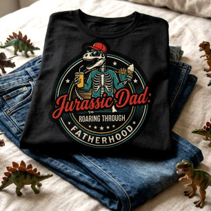 T-shirt Papa Dinosaure Drôle Fête des Pères