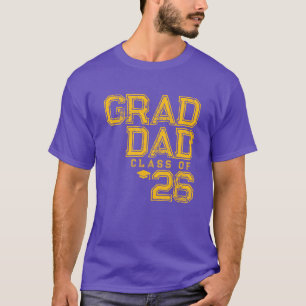 T-shirt Papa diplômé Promotion 2026