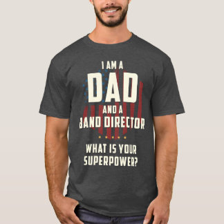 T-shirt Papa Directeur de groupe Superpuissance PèreS garç