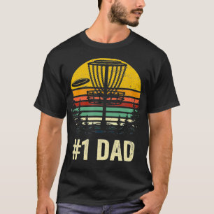 T-shirt Papa Disque Golf Numéro cadeau Un Père Frisbee Gol