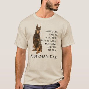 T-shirt papa Doberman