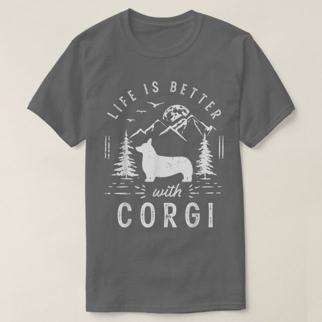 T-shirt Papa Dog  (Design devant)