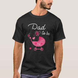 T-shirt Papa doit être la fille de Baby shower Ladybug pa
